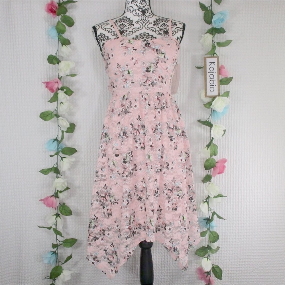 ALMOST FAMOUS Lace Sleeveless Dress NWT Size Large